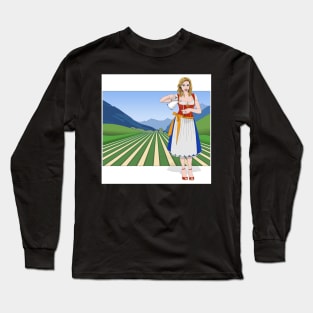 Strawberry Blonde Long Sleeve T-Shirt